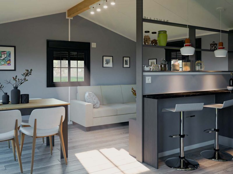 Sanabria mobil home NUEVO 10,5X4,3m