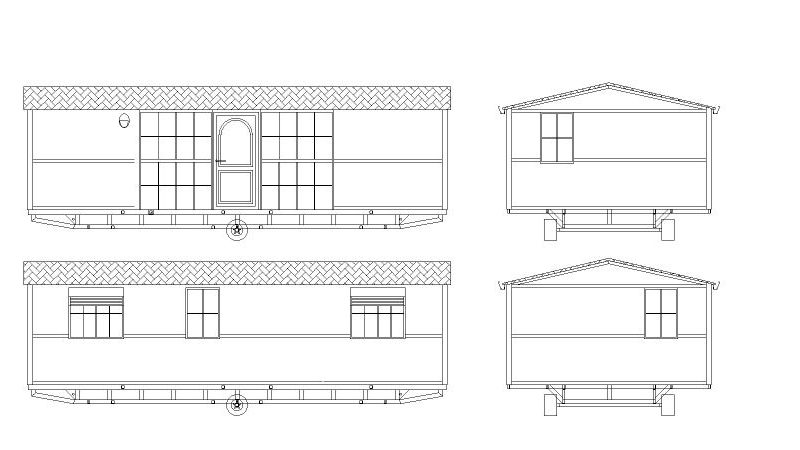 Cascáis mobil home NUEVO 8,4x4,1m