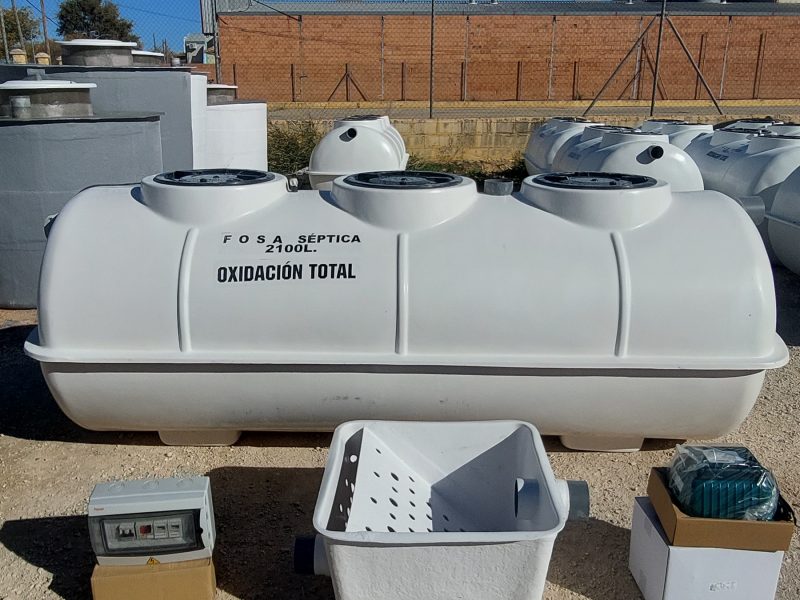 Kit completo Fosa Séptica Oxidación Total 2100L