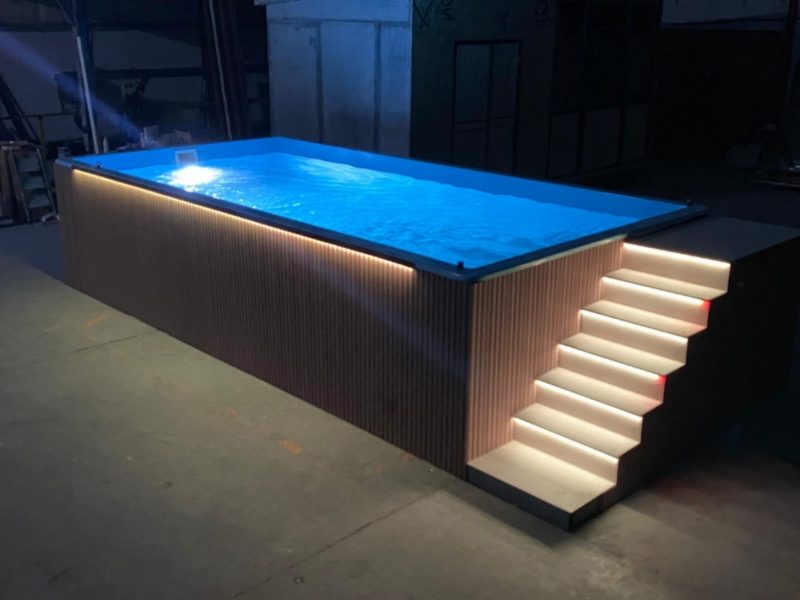 Piscina Modular sin obra de 6,8 x 3m