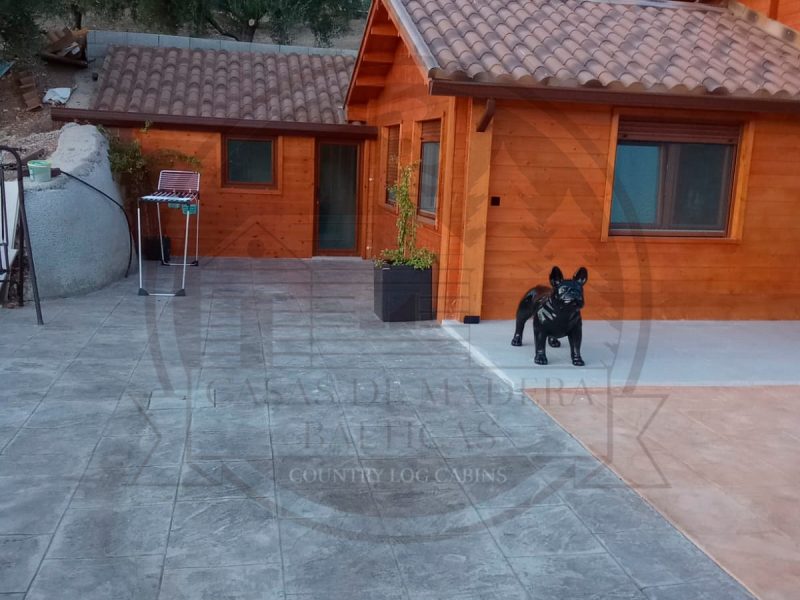 Casa de madera prefabricada mod Donald