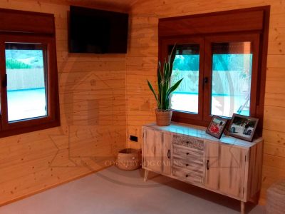 Casa de madera prefabricada mod Donald