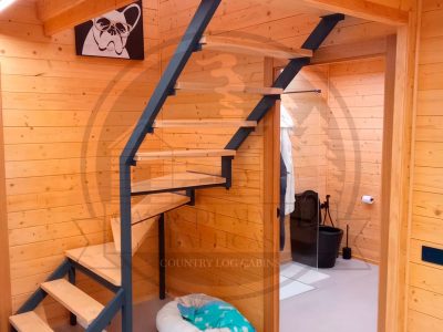 Casa de madera prefabricada mod Donald