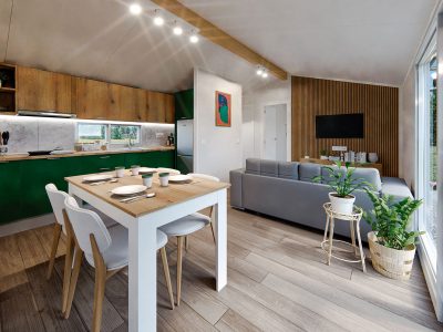 NUEVO Covilha 10,5x4,3m 3 Habitaciones