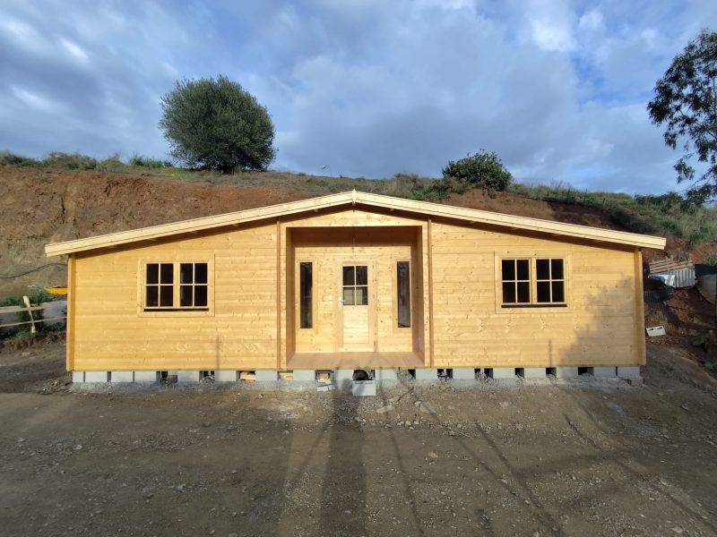 Casa de madera prefabricada mod Estrella