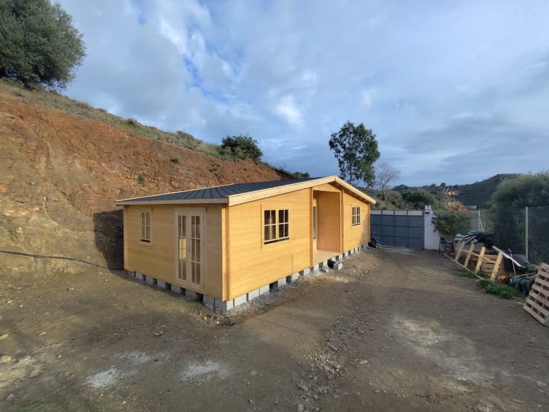 Casa de madera prefabricada mod Estrella