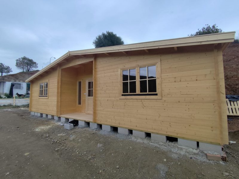 Casa de madera prefabricada mod Estrella