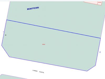 2 parcelas planas de un total de 888m2 en Urb LAlzineta (Montferri), SE VENDEN JUNTAS o se pueden separar