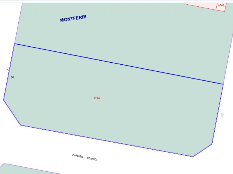 2 parcelas planas de un total de 888m2 en Urb LAlzineta (Montferri), SE VENDEN JUNTAS o se pueden separar