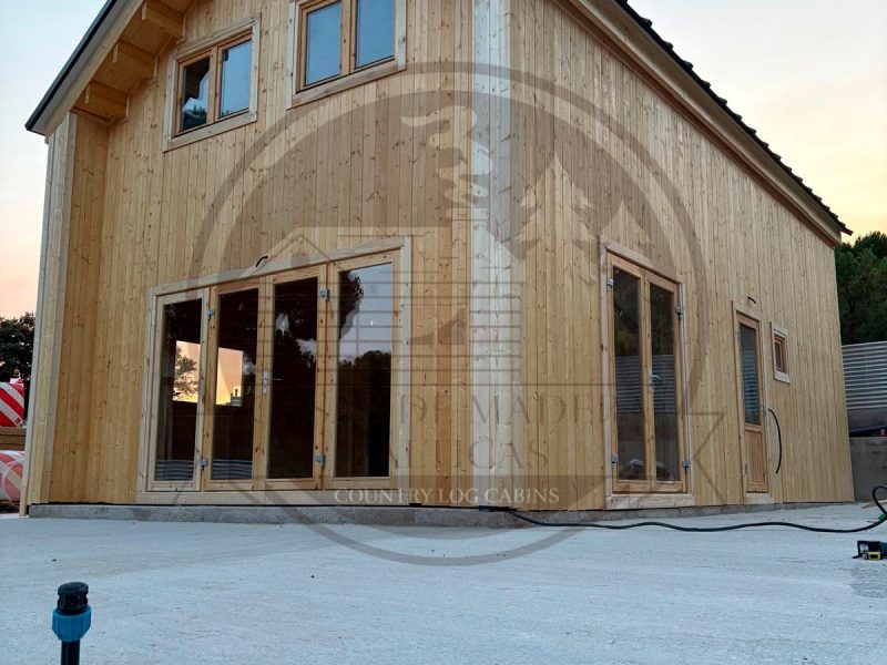 Casa de madera prefabricada mod Astro