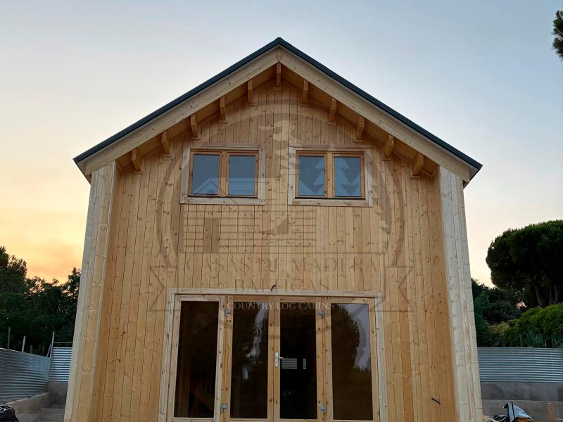 Casa de madera prefabricada mod Astro