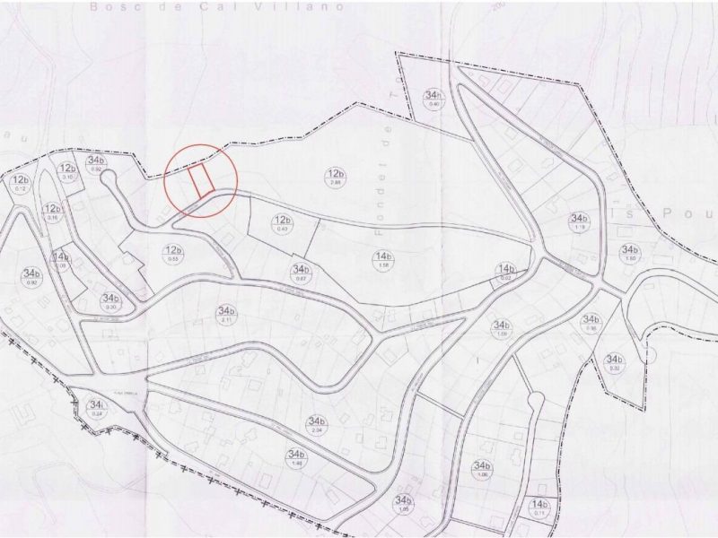 TERRENO EN CASTELLET I LA GORNAL DE 573M2