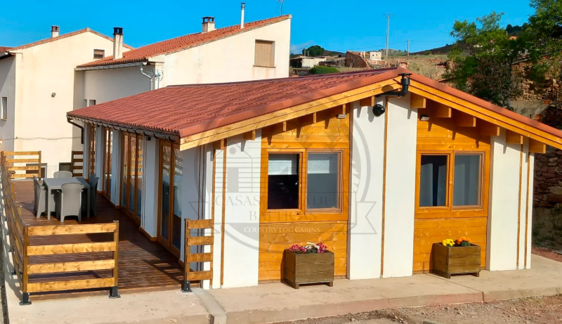 Casa de madera prefabricada mod Ganges