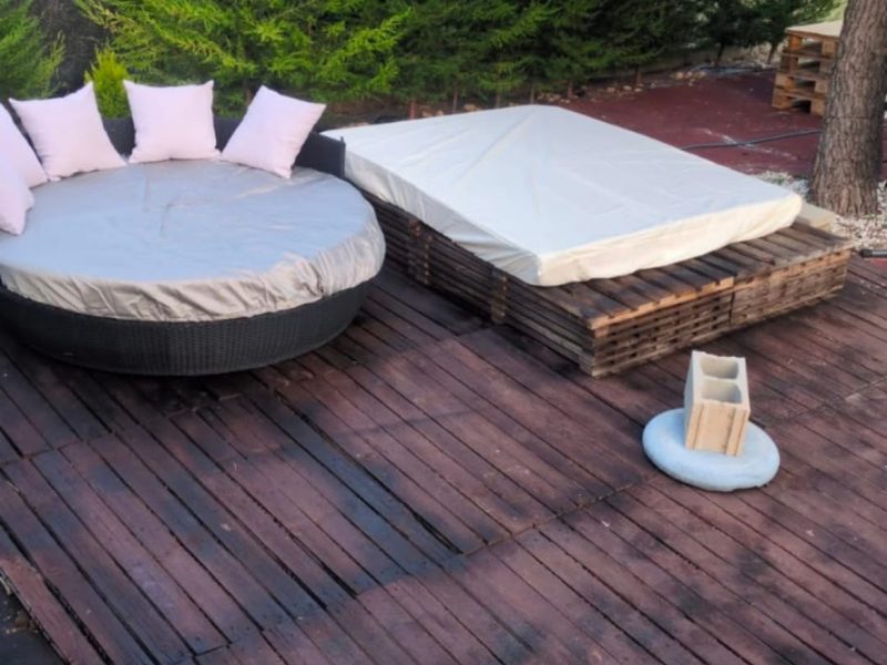 Terreno con mobilhome