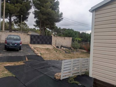 Terreno con mobilhome