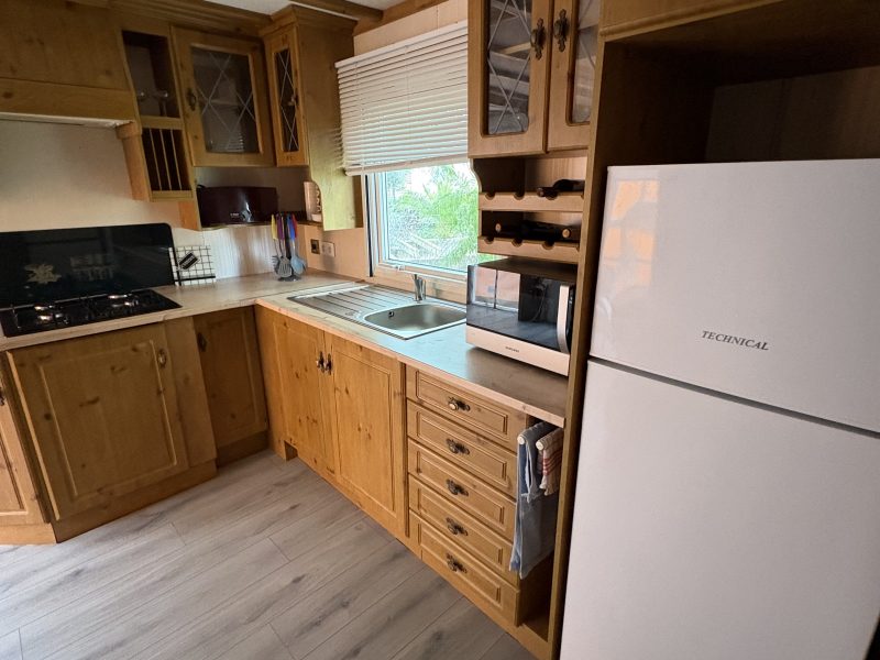 Gran Mobil Home Inglés residencial 12x4m