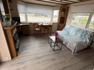 Gran Mobil Home Inglés residencial 12x4m